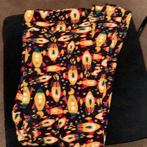 LuLaRoe - rocket ship  TC leggings 🦄